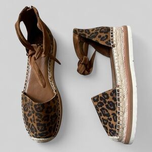 Vince Camuto Leopard Print Espadrilles